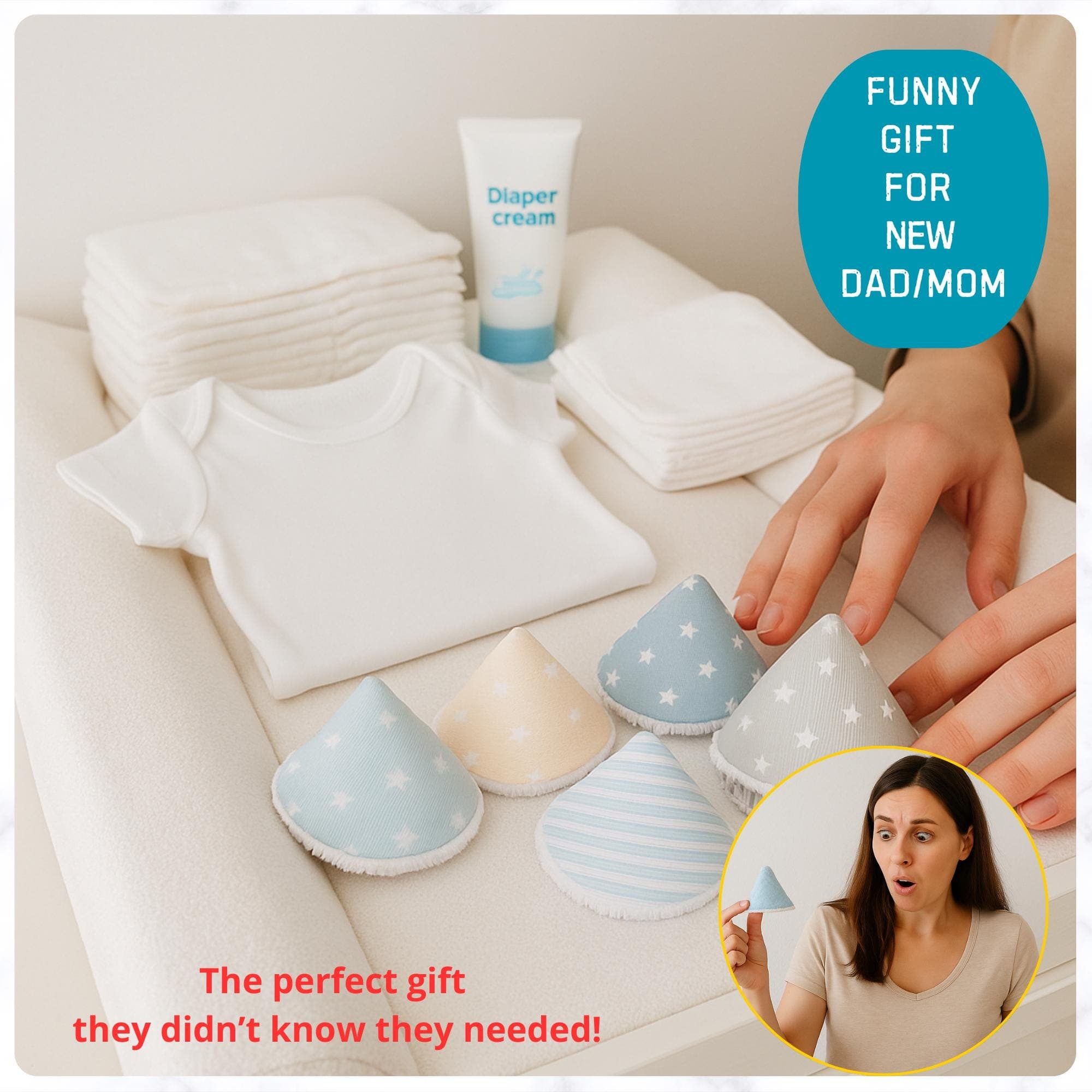 Tipi personalizado para cesta de regalo para mamá y papá primerizos, tipis de algodón para ropa de bebé, tipis para pipí de bambú, regalo divertido para baby shower
